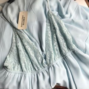 Light/baby blue Forever 21 maxi